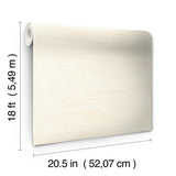 York Cashmere Classic Faux Grasscloth Peel & Stick Wallpaper