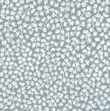York Sea Fern Slate Blue Peel & Stick Wallpaper