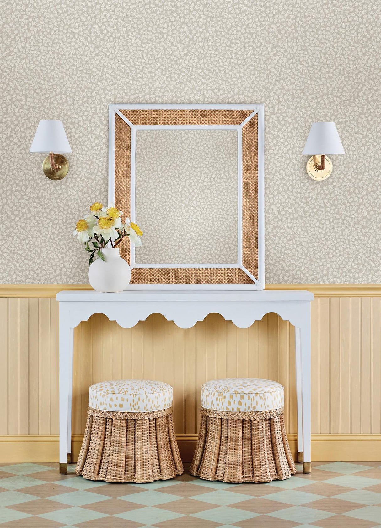 York Sea Fern Driftwood Peel & Stick Wallpaper