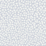 York Sea Fern Blue Mist Peel & Stick Wallpaper