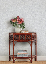 York Sea Fern Blue Mist Peel & Stick Wallpaper