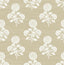 York Flourish Block Print Wheat Faux Grasscloth Peel & Stick Wallpaper
