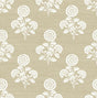 York Flourish Block Print Wheat Faux Grasscloth Peel & Stick Wallpaper