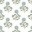 York Flourish Block Print Blue and Green Multi Peel & Stick Wallpaper