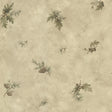 York Brimstone Brown Forest Leaf Toss Wallpaper