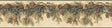 York Wyola Olive Pinecone Forest Border