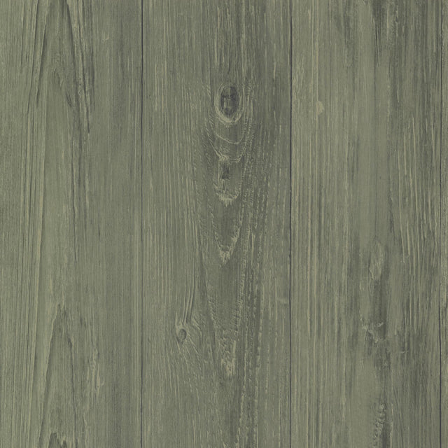 York Cumberland Sage Faux Wood Texture Wallpaper