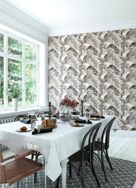 York Grover Stone Palmera Wallpaper