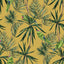 York Pebbles Mustard Paradise Wallpaper