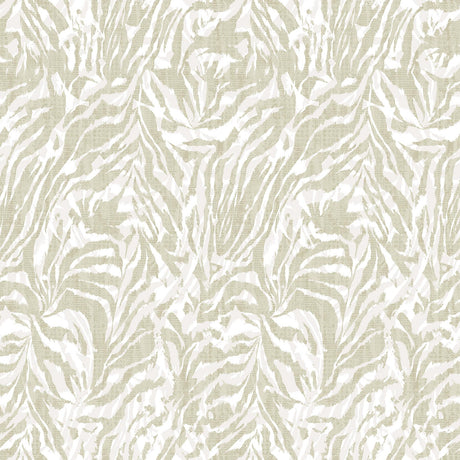 York Davy Taupe Zebra Wallpaper