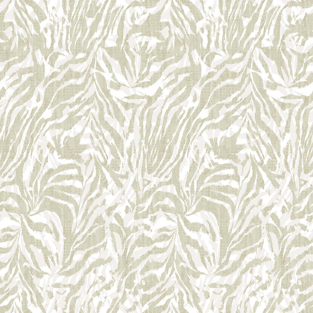 York Davy Taupe Zebra Wallpaper