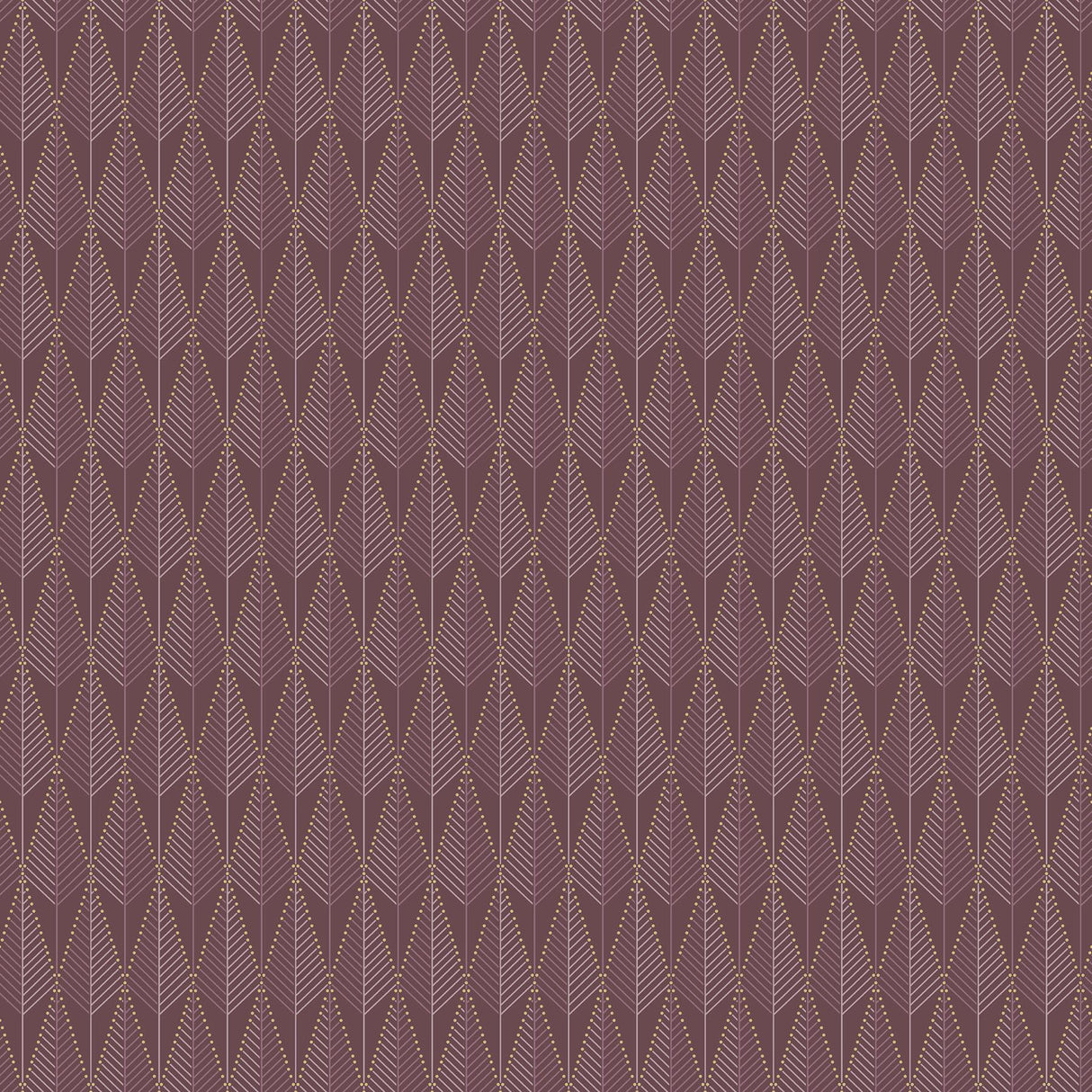 York Padma Purple Geometric Texture Wallpaper