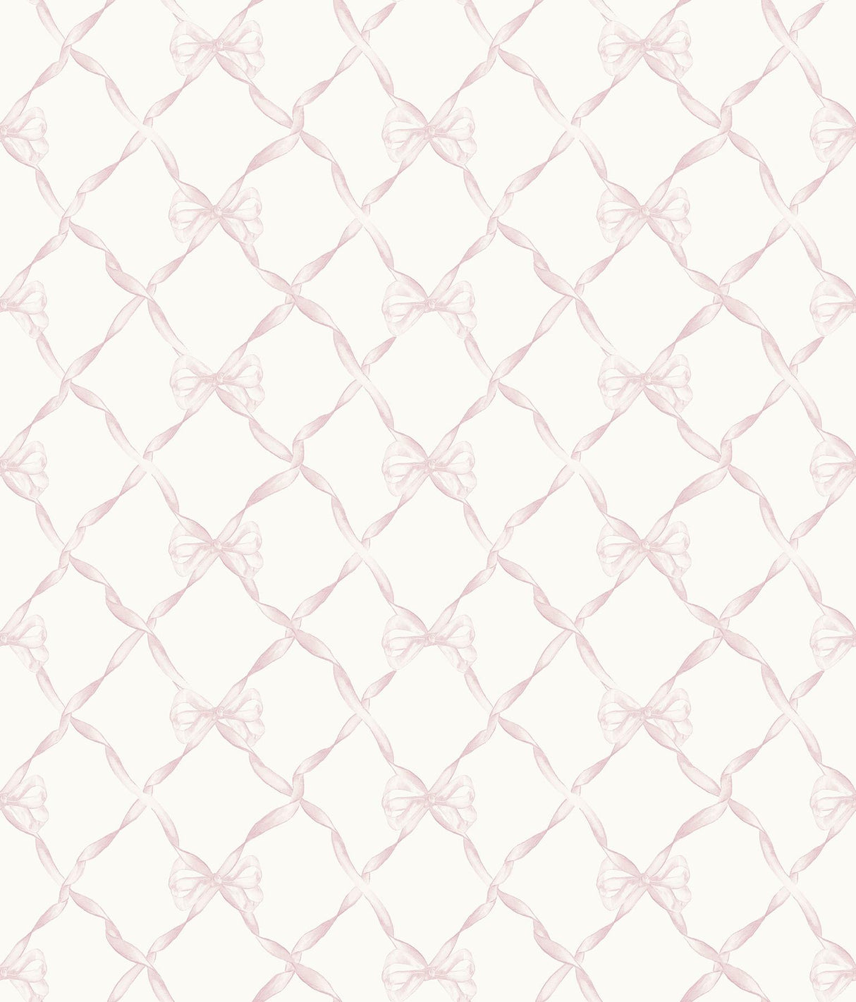 York Baby Bow Pink Jam Peel & Stick Wallpaper
