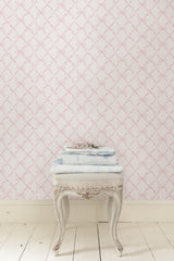 York Baby Bow Pink Jam Peel & Stick Wallpaper