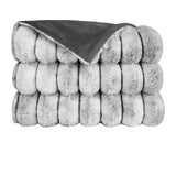 D.V. Kap Home Summit Grey 52" x 62" Throw