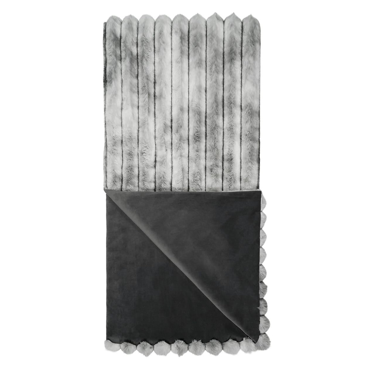 D.V. Kap Home Summit Grey 52" x 62" Throw