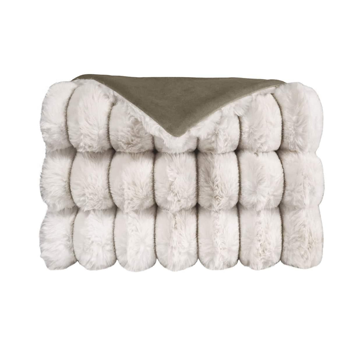 D.V. Kap Home Summit Ivory 52" x 62" Throw