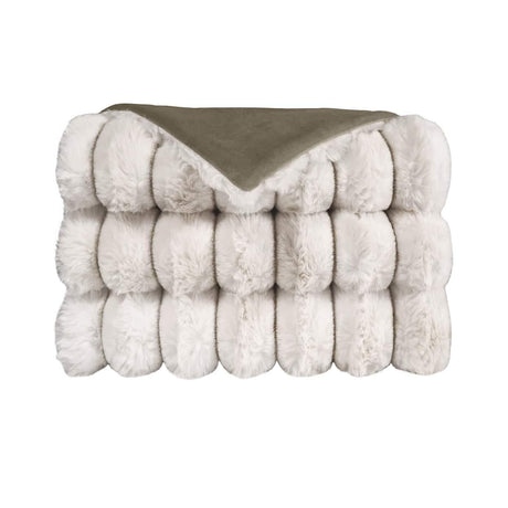 D.V. Kap Home Summit Ivory 52" x 62" Throw
