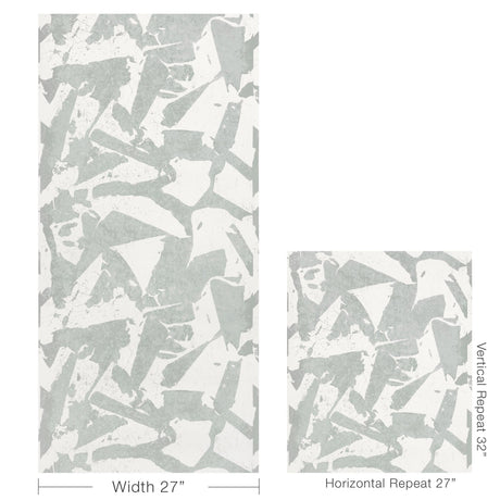 Kravet SOCIAL CANVAS JADE Wallpaper