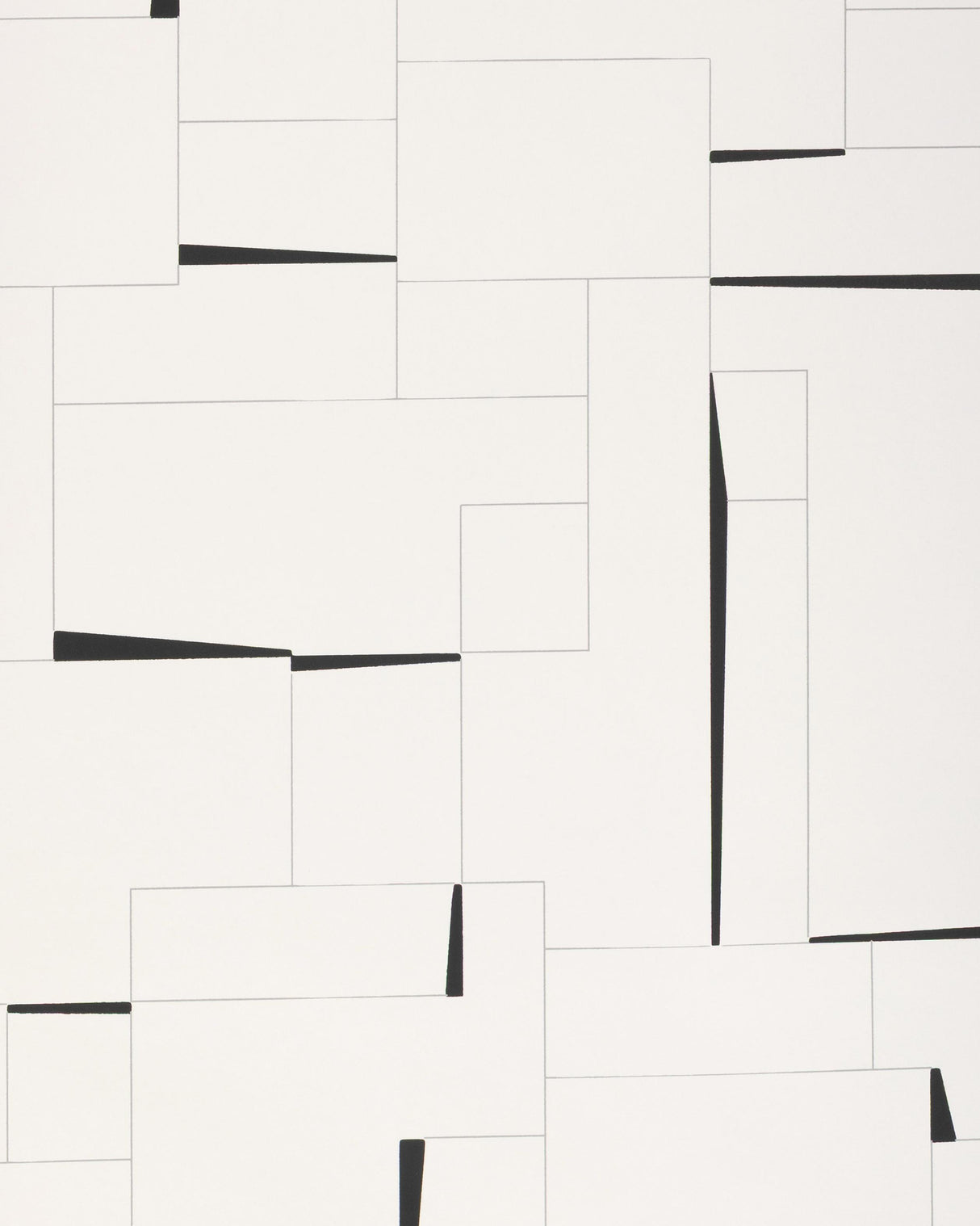 Kravet COUNTERCULTURE IVORY/NOIR Wallpaper