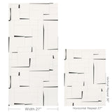 Kravet COUNTERCULTURE IVORY/NOIR Wallpaper
