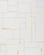 Kravet COUNTERCULTURE IVORY/GOLD Wallpaper