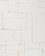 Kravet COUNTERCULTURE IVORY/GOLD Wallpaper