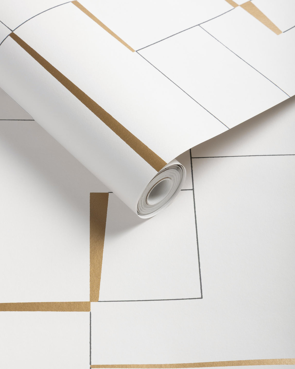 Kravet COUNTERCULTURE IVORY/GOLD Wallpaper