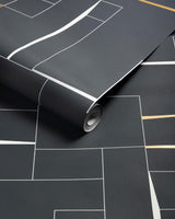 Kravet COUNTERCULTURE EBONY Wallpaper