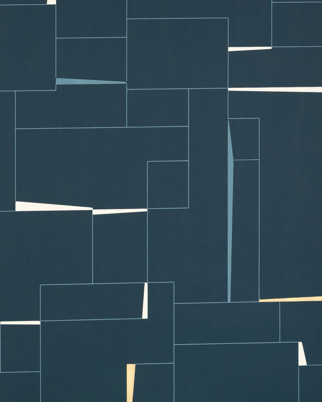 Kravet COUNTERCULTURE INDIGO Wallpaper
