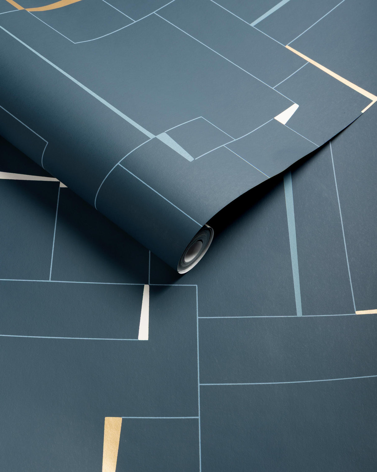 Kravet COUNTERCULTURE INDIGO Wallpaper