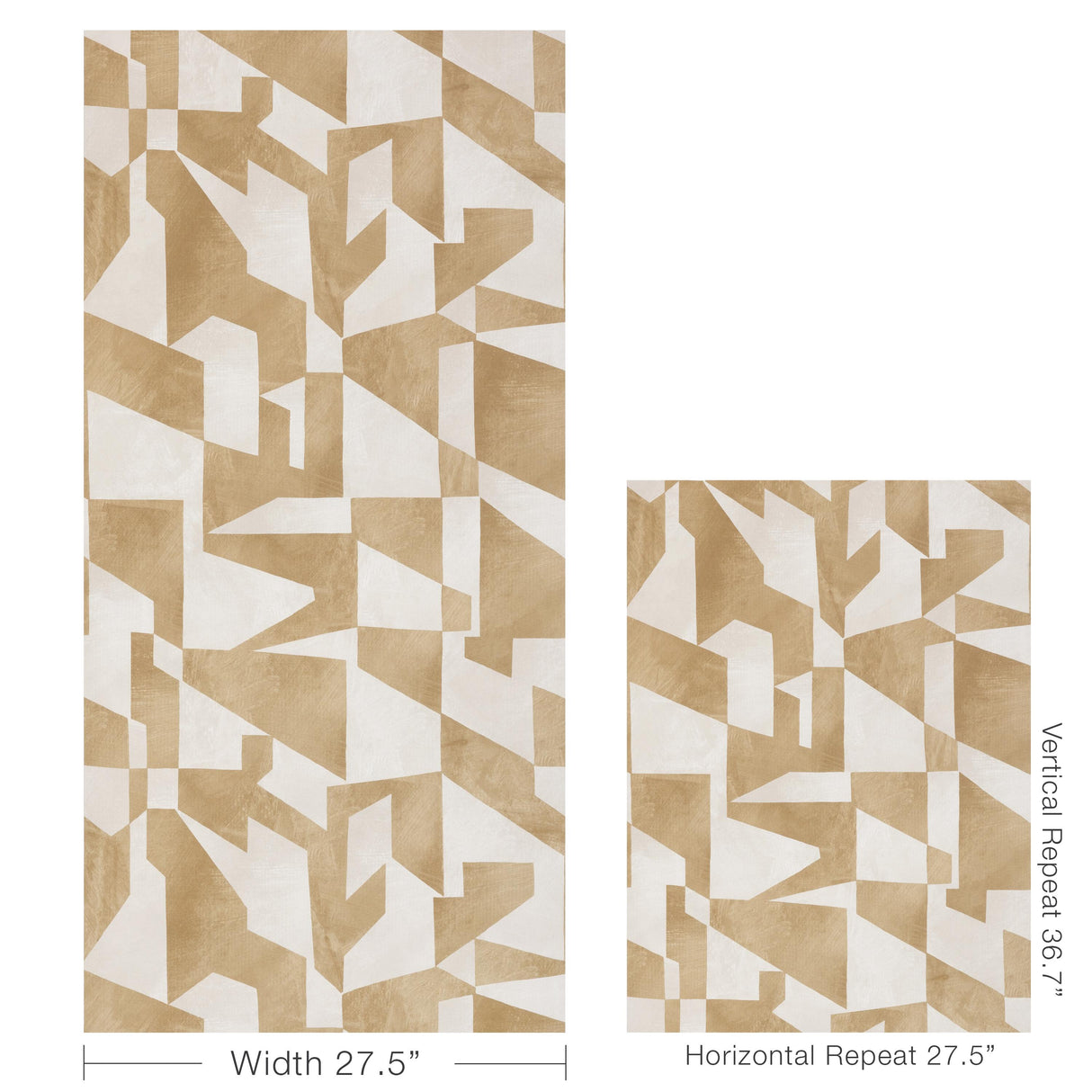 Kravet SHAPE SHIFTER HONEY Wallpaper