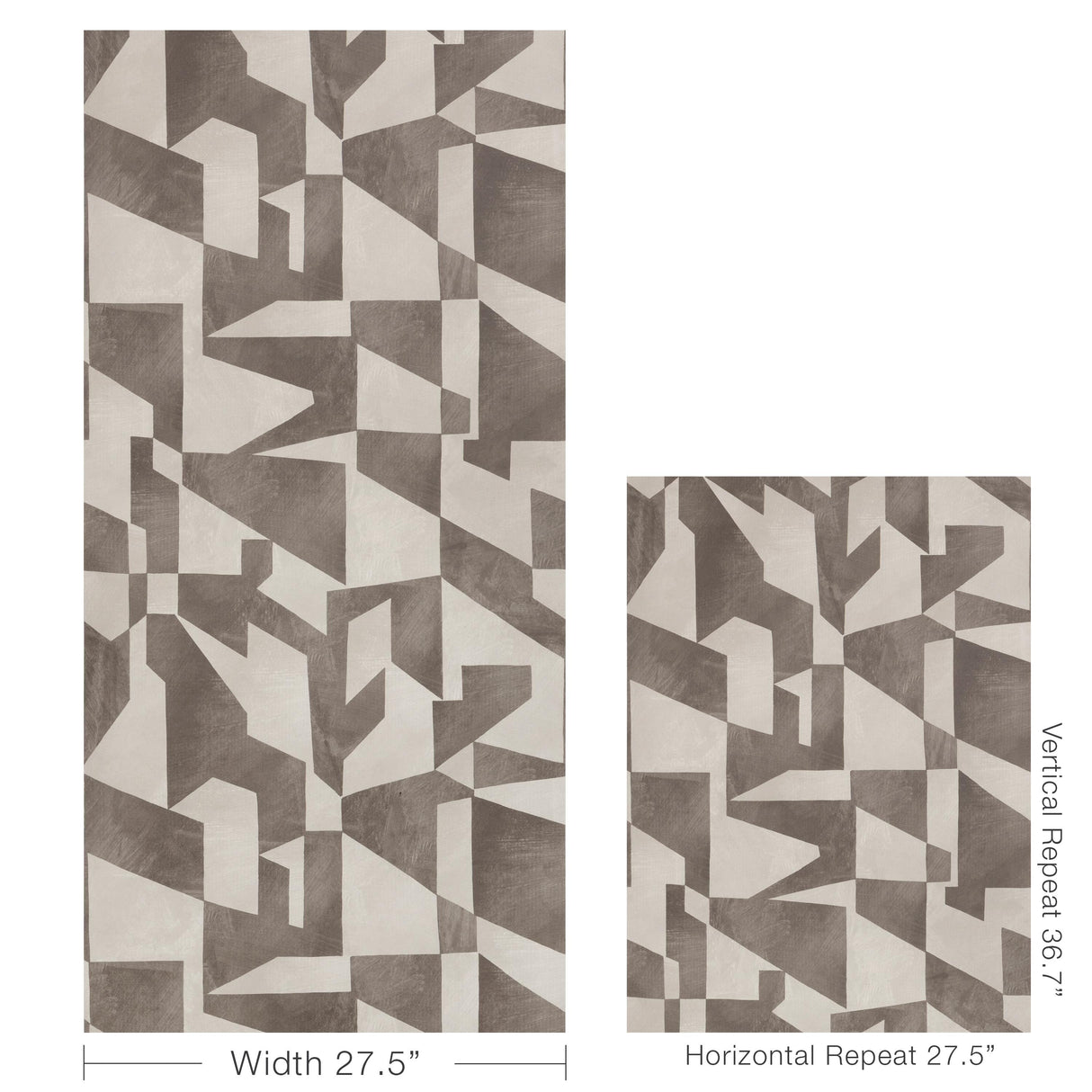Kravet SHAPE SHIFTER TRUFFLE Wallpaper
