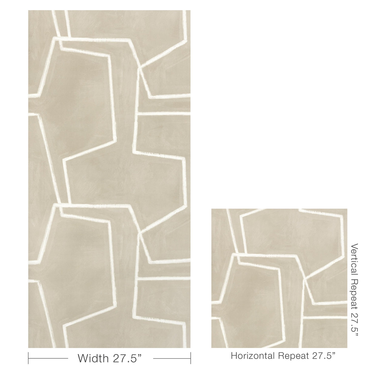 Kravet CHALKA FLAX Wallpaper