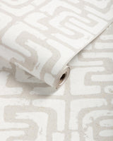 Kravet OUI BLOC DUE MIST Wallpaper