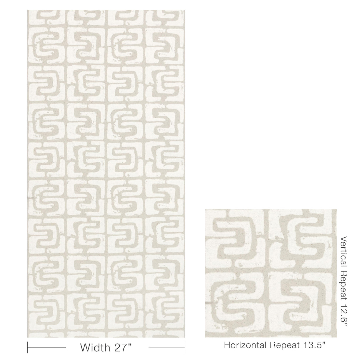 Kravet OUI BLOC DUE MIST Wallpaper