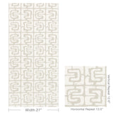Kravet OUI BLOC DUE MIST Wallpaper