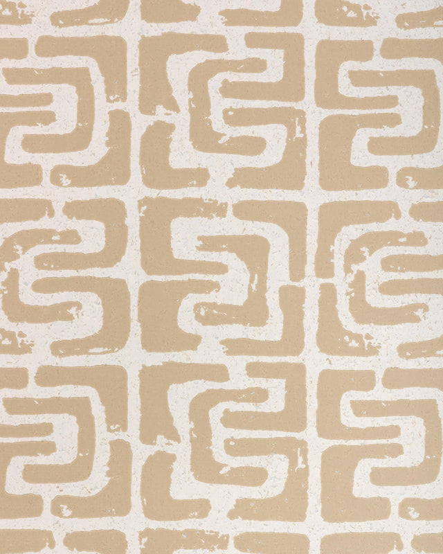 Kravet OUI BLOC DUE SAND Wallpaper