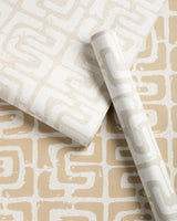 Kravet OUI BLOC DUE SAND Wallpaper