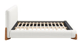 ZUO Baris King Bed Ivory