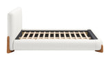 ZUO Baris Queen Bed Ivory
