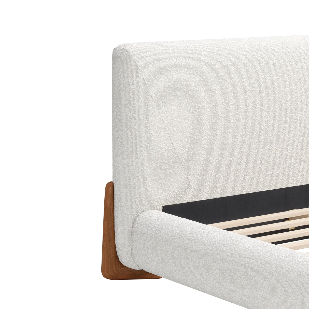 ZUO Baris Queen Bed Ivory