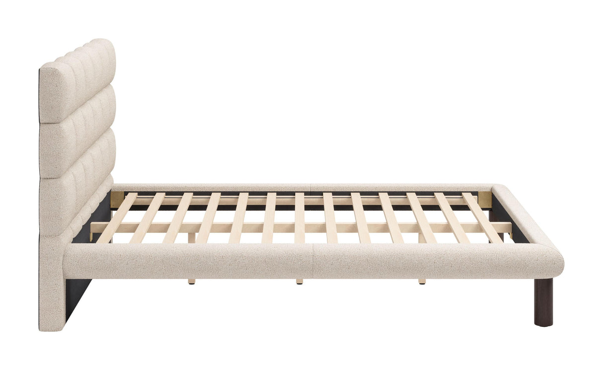 ZUO Placid Queen Bed Beige