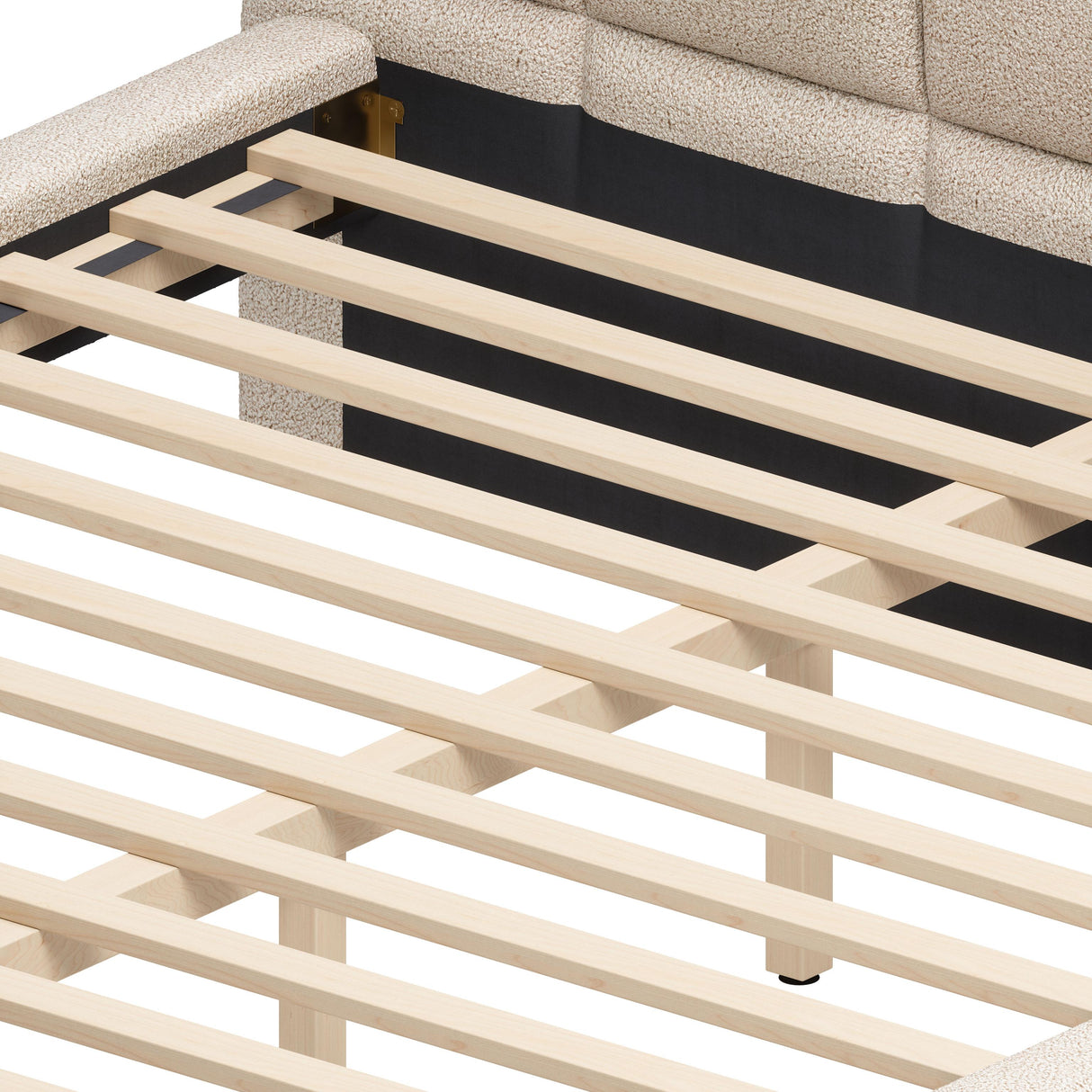 ZUO Placid Queen Bed Beige