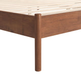 ZUO Netz Queen Bed Black & Walnut