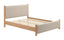 ZUO Hadi Queen Bed Beige & Natural