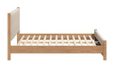 ZUO Hadi Queen Bed Beige & Natural