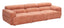 ZUO Alis Modular Sectional Orange