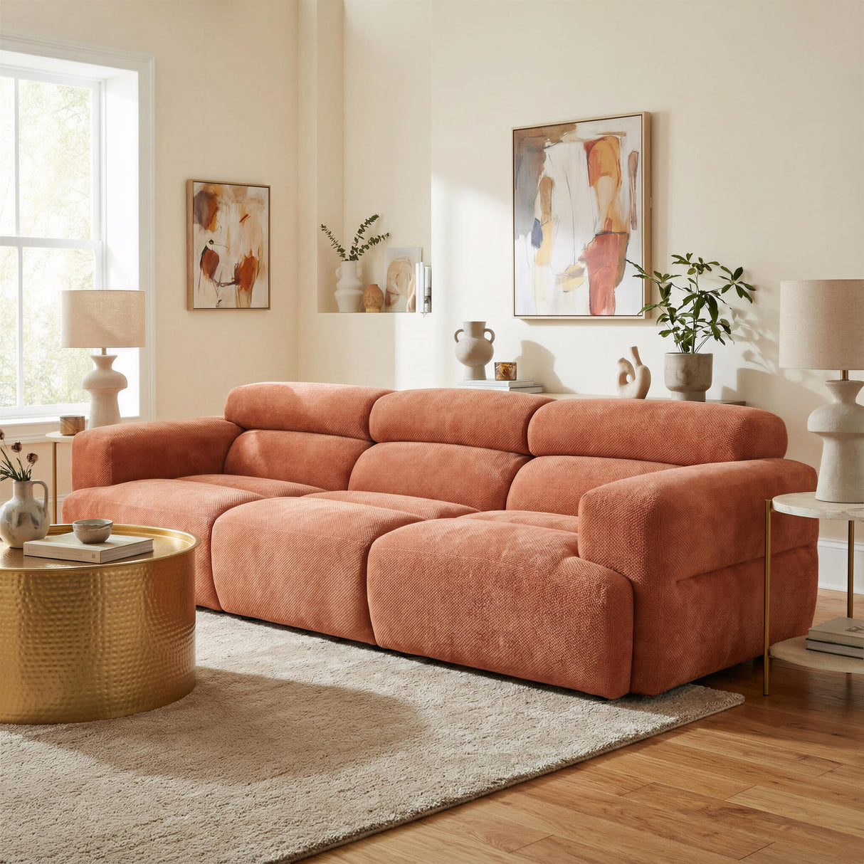 ZUO Alis Modular Sectional Orange