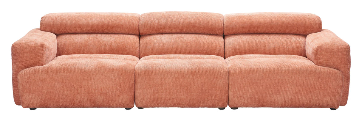 ZUO Alis Modular Sectional Orange